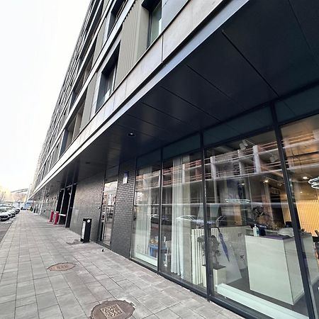 Rybalsky Studio Apartment Dnipro View Kiew Exterior foto